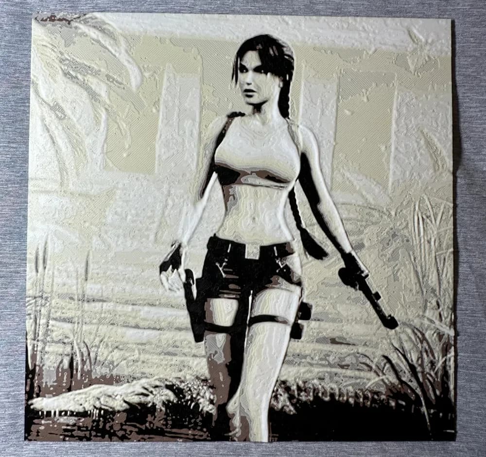 Lara Croft, Tomb Raider, Hueforge